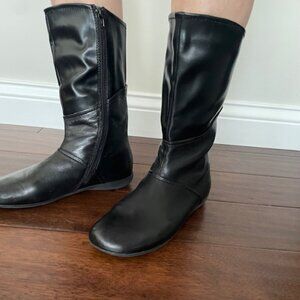 Josef Seibel Black Leather Booties